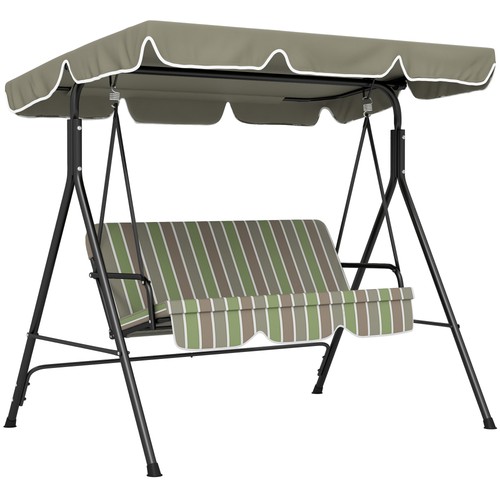 Seat outdoor patio swing - 3-seat,
