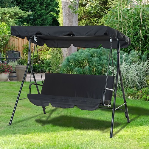 Back garden patio swing - back,