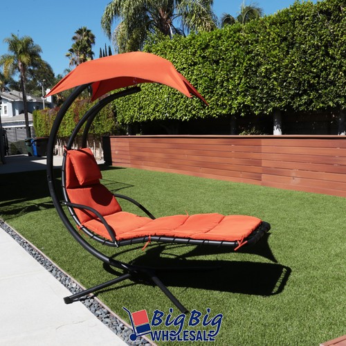 Patio hanging chaise swing - hanging,