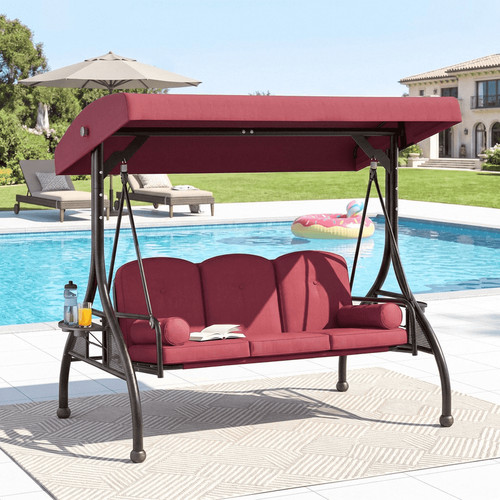 Outdoor porch swing in 1 - outdoor, 2-in-1