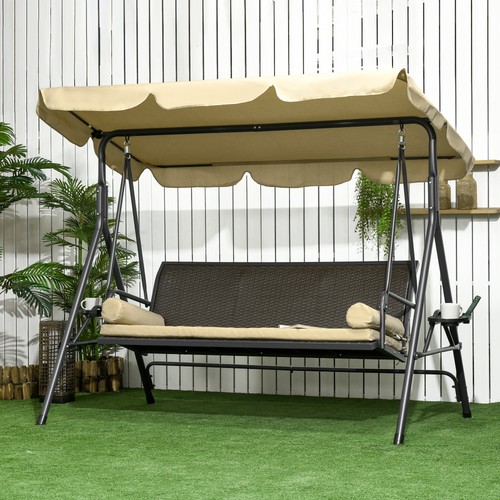 Outsunny seat porch swing - outsunny,