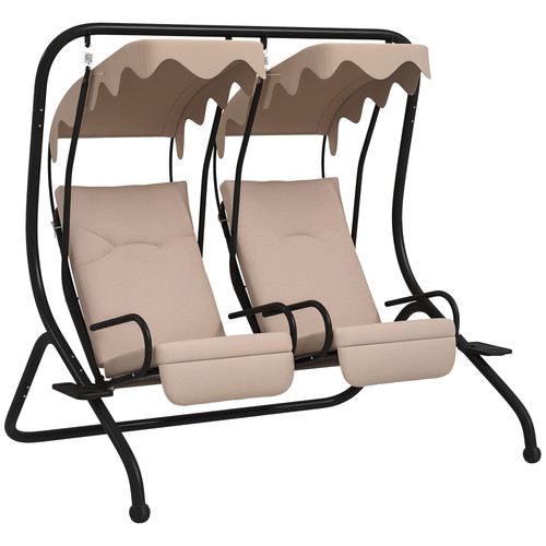 Outsunny canopy swing - swing, 2