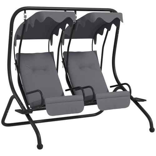 Outsunny canopy swing - swing, 2