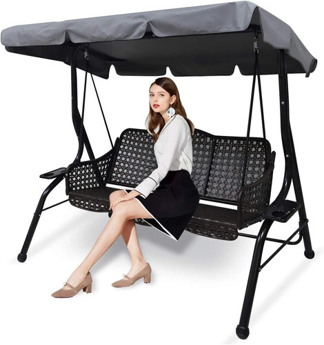 Patio swing chair canopy 3 - swing, ,3